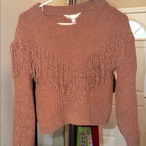 Fringe sweater